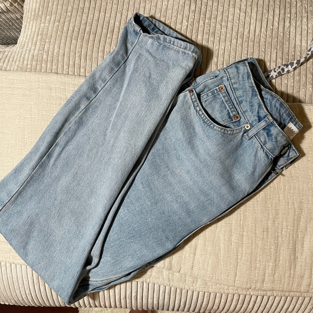 Size 32 top shop mom jeans